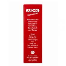 Zdjęcie produktu - Ajona Stomaticum Koncentrat pasty do zęb&oacute;w dziąseł i języka, 25 ml