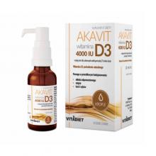 Zdjęcie produktu - VITADIET Akavit Witamina D3 4000 IU, 29,4 ml