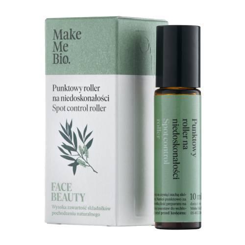 Miniaturka artykułu - Make Me Bio Face Beauty Punktowy roller na niedoskonałości, 10 ml KR&Oacute;TKA DATA 31.07.2026