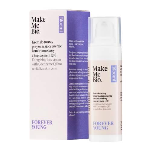 Miniaturka artykułu - Make Me Bio Forever Young Krem do twarzy przywracający energię komórkom skóry z koenzymem Q10, 30 ml