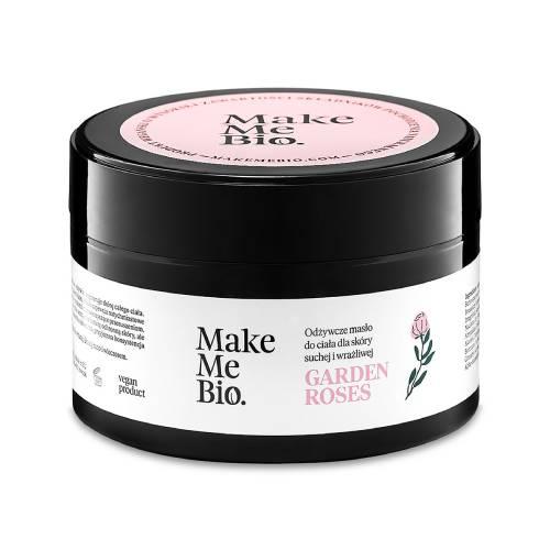 Miniaturka artykułu - Make Me Bio Garden Roses Odżywcze masło do ciała dla skóry suchej i wrażliwej, 230 ml