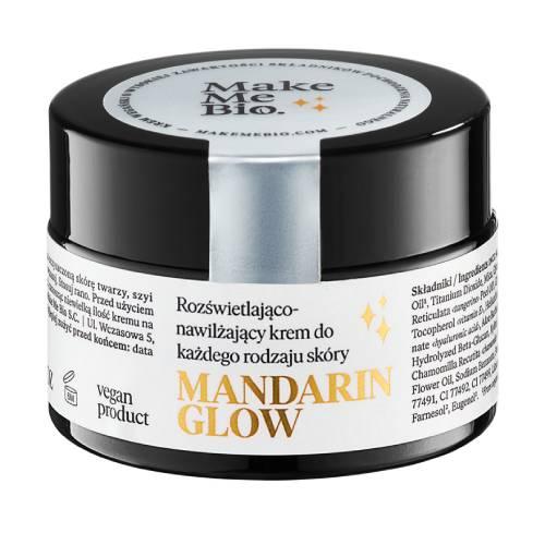 Miniaturka artykułu - Make Me Bio Mandarin Glow Rozświetlająco-nawilżający krem do każdego rodzaju sk&oacute;ry, 30 ml