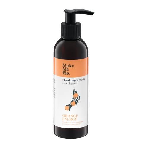 Miniaturka artykułu - Make Me Bio Orange Energy Płyn do mycia twarzy, 200 ml