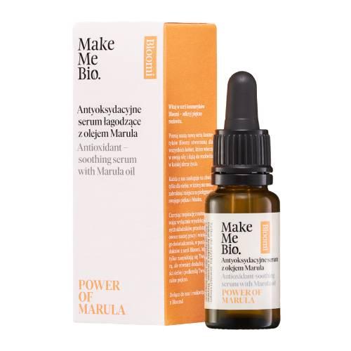 Miniaturka artykułu - Make Me Bio Power Of Marula Antyoksydacyjne serum łagodzące z olejem Marula, 15 ml