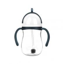 Zdjęcie produktu - AKUKU  Bidon ze słomką z odważnikiem blue/grey A0166, 280ml