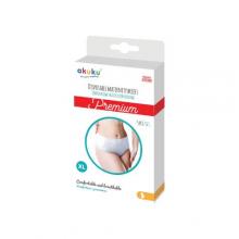 Zdjęcie produktu - AKUKU Jednorazowe majtki poporodowe Premium XL, 5 szt.