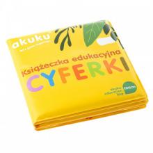 Zdjęcie produktu - AKUKU Książeczka edukacyjna Cyferki A0474, 1szt. 0m+