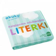 Zdjęcie produktu - AKUKU Książeczka edukacyjna Literki A0475, 1szt. 0 m+