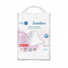 Zdjęcie produktu - AKUKU Podkłady jednorazowe Sensitive 60x90cm, 10szt.