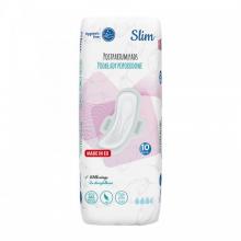 Zdjęcie produktu - AKUKU Podkłady poporodowe ze skrzydełkami Slim, 10 szt.