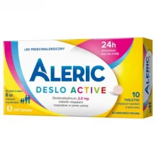 Zdjęcie produktu - Aleric Deslo Active 2,5 mg, 10 tabletek