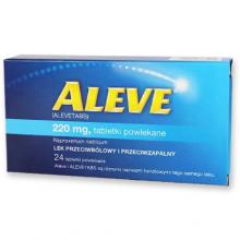 Zdjęcie produktu - Aleve 0,22g 24 tabl. INPHARM