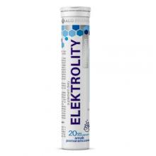 Zdjęcie produktu - ALG PHARMA Elektrolity Tabletki Musujące, 20 tabl.