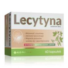 Zdjęcie produktu - Alg Pharma Lecytyna, 60 kaps.