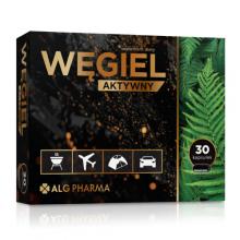 Zdjęcie produktu - ALG PHARMA Węgiel aktywny, 30 kaps.