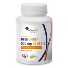 Zdjęcie produktu - Aliness BETA GLUKAN 100 kapsułek - 500 mg