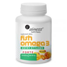 Zdjęcie produktu - Aliness Fish Omega 3 Forte Estry etylowe, 90 kaps.