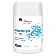 Zdjęcie produktu - ALINESS Kolagen rybi 5g PLUS, 157,5 g (25 porcji)
