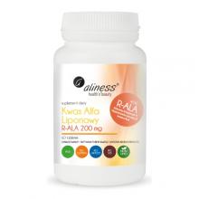Zdjęcie produktu - ALINESS Kwas Alfa Liponowy R-ALA 200 mg, 60 tabletek