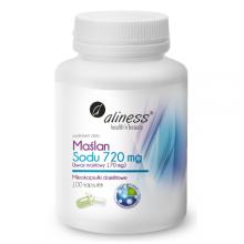 Zdjęcie produktu - Aliness Maślan sodu 720 mg, 100 kaps.