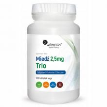 Zdjęcie produktu - ALINESS Miedź trio 2,5 mg - 100 tabletek