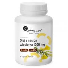 Zdjęcie produktu - Aliness OLEJ Z NASION WIESIOŁKA 90 kapsułek - 1000 mg 
