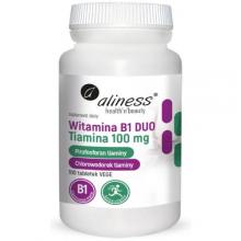 Zdjęcie produktu - Aliness Witamina B1 Duo 100 mg, 100 tabl.