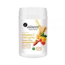 Zdjęcie produktu - ALINESS Witamina C 1000 Buforowana Plus Proszek - 250 g