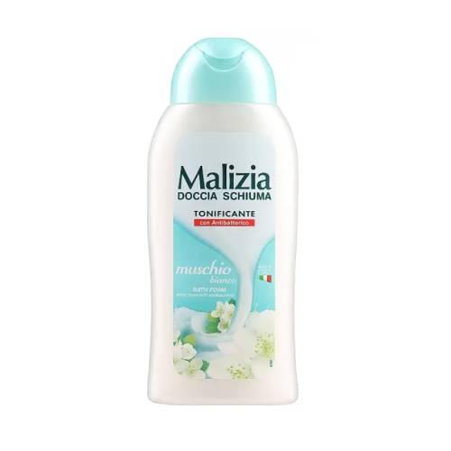 Miniaturka artykułu - Malizia Aksamitny Żel pod Prysznic Białe Piżmo, 300 ml