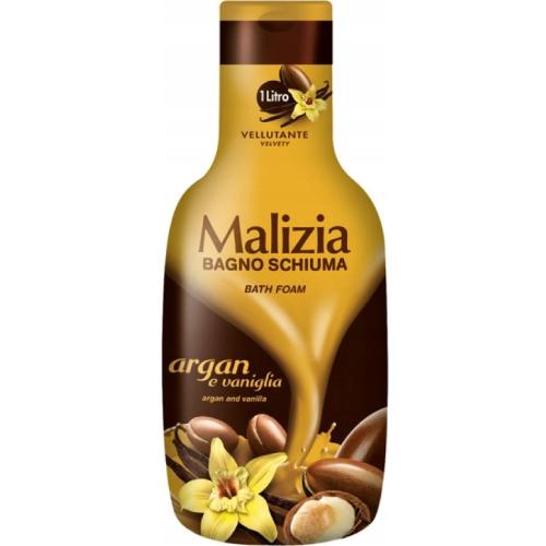 Miniaturka artykułu - Malizia Płyn do kąpieli Argan i Wanilia, 1000ml