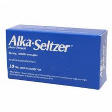 Zdjęcie produktu - Alka-Seltzer 324mg, 10 tabletek musujących (INPHARM)