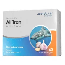 Zdjęcie produktu - ActivLab Pharma AlliTran Olej z wątroby rekina, 60 kaps.