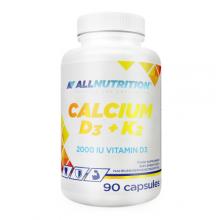 Zdjęcie produktu - Allnutrition Calcium D3 + K2, 90 kaps.