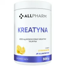 Zdjęcie produktu - Allnutrition Allpharm Monohydrat kreatyny smak cytrynowy, 500 g
