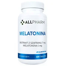 Zdjęcie produktu - Allnutrition Allpharm Melatonina, 120 tabl.