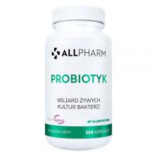 Zdjęcie produktu - Allnutrition Allpharm Probiotyk, 120 kaps.