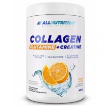 Zdjęcie produktu - Allnutrition Collagen Glutamine + Creatine Pomarańcza, 480 g