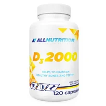 Zdjęcie produktu - Allnutrition D3 2000, 120 kaps. KR&Oacute;TKA DATA 30.11.2026