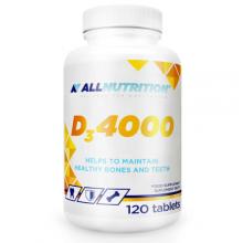 Zdjęcie produktu - Allnutrition D3 4000, 120 tabl.