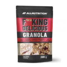 Zdjęcie produktu - ALLNUTRITION FitKing Delicious Fruity - granola, 300g KR&Oacute;TKA DATA 21.08.2026