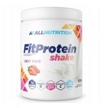 Zdjęcie produktu - ALLNUTRITION FitProtein Shake strawberry 500g 