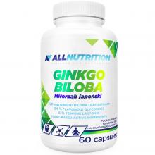 Zdjęcie produktu - Allnutrition Ginkgo Biloba Miłorząb japoński, 60 kaps.