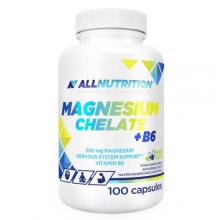 Zdjęcie produktu - ALLNUTRITION Magnesium Chelate + B6, 100 kaps.
