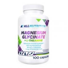 Zdjęcie produktu - Allnutrition Magnesium glycinate + L-Theanine, 100 kaps.