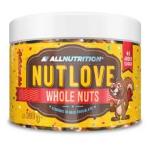 Zdjęcie produktu - ALLNUTRITION NutLove WholeNuts Migdały w mlecznej czekoladzie, 300g