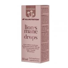 Zdjęcie produktu - Allnutrition Mushrooms Lions Mane Sopl&oacute;wka jeżowata, 30 ml