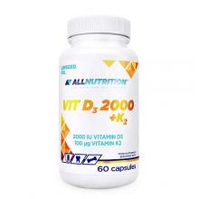 Zdjęcie produktu - Allnutrition Vit D3 2000 + K2, 60 kaps.