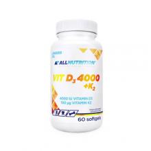 Zdjęcie produktu - ALLNUTRITION VIT D3 4000 + K2, 60kaps.