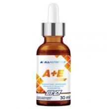 Zdjęcie produktu - ALLNUTRITION Witamina A+E w kroplach, 30ml