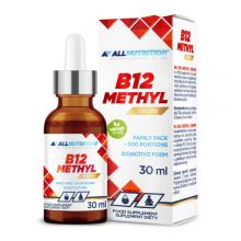 Zdjęcie produktu - ALLNUTRITION Witamina B12 Methyl Drops, 30 ml